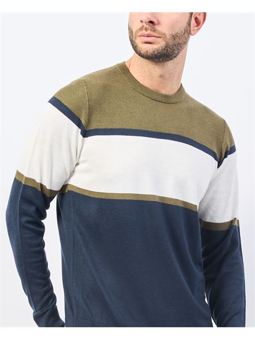 Yes Zee Men's Color Block Sweater YES ZEE | M873-MK002710